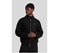 Lyle & Scott Double Face Wool Harrington Jet Black Talla: L | Chaquetas finas Outlet | Hombre | Negro