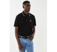 Lyle & Scott Flatback Pique Tipped Polo Shirt M Azul