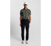 Lyle & Scott Golf Digital Floral Polo Shirt Jet Black Talla: M | Polos Outlet | Hombre | Negro