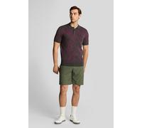 Lyle & Scott Golf Outline Knitted Polo Granite/claret Purple Talla: XS | Polos Outlet | Hombre | Púrpura