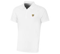 Lyle & Scott Golf para Hombre Tech Águila Logo Polo de Manga Corta 45% OFF