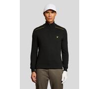 Lyle & Scott Golf Tipped Quarter Zip Jumper Jet Black Talla: XL | Jerséis cuello Alto Outlet | Hombre | Negro