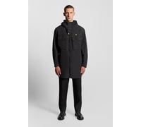 Lyle & Scott Guard Parka Black Ice Talla: S | Chaquetas de Invierno Outlet | Hombre | Negro