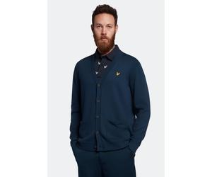Lyle & Scott Guernsey Golf Cardigan Light Navy Talla: M | Chaquetas Finas Outlet | Hombre | Azul