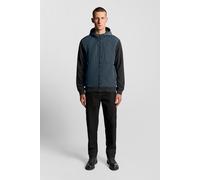 Lyle & Scott Half Raglan Hybrid Hoodie Dark Navy Talla: L | Chaquetas Deportivas Outlet | Hombre | Azul