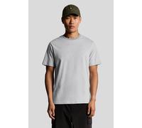 Lyle & Scott Half Raglan T-shirt Light Grey Marl Talla: XL | Camisetas Outlet | Hombre | Gris