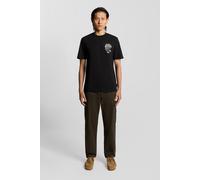 Lyle & Scott Highlander Graphic T-shirt Jet Black Talla: XL | Camisetas con Decoración Impresa Outlet | Hombre | Negro