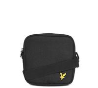Lyle & Scott Hombre Bolso Bandolera, Jet Black, One Size