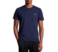 Lyle & Scott Hombre Camiseta Lisa De Algodón Orgánico, Navy, XL