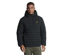 Lyle & Scott Hombre Chaqueta Acolchada Ligera Y Elástica, Dark Navy, XS