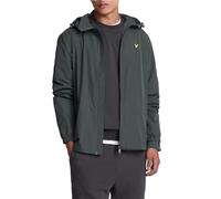 Lyle & Scott Hombre Chaqueta Con Capucha Y Cremallera, Gunmetal, XL