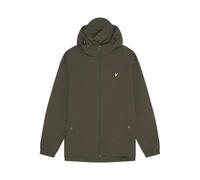 Lyle & Scott Hombre Chaqueta Con Capucha Y Cremallera, Olive, L