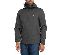 Lyle & Scott Hombre Chaqueta Deportiva Cortavientos Con Cremallera Completa, Granite, S