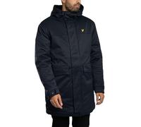 Lyle & Scott Hombre Chaqueta Parka Acolchada, Dark Navy, S