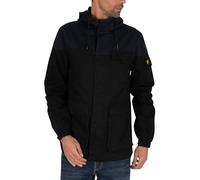 Lyle & Scott Hombre Chaqueta Yugo Contraste, Jet Black, S