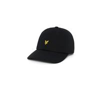 Lyle & Scott Hombre Gorra De Béisbol con Logo, Jet Black, One Size