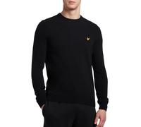Lyle & Scott Hombre Jersey Manga Larga Cuello Redondo Tubular Recortar Sudadera