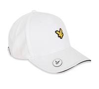Lyle & Scott Hombre Marcador de Bolas Gorra de Golf - Blanco - Talla Única