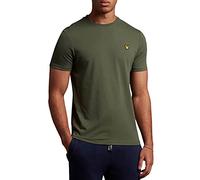 Lyle & Scott Hombre Martin Manga Corta Camiseta - Cactus Verde - L