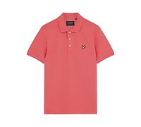 Lyle & Scott de los hombres Polo de algodón orgánico, Rosado