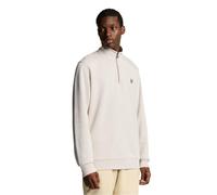 Lyle & Scott Hombre Sudadera con Cremallera De Un Cuarto Y Bucle Trasero, Cove, M