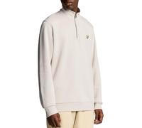 Lyle & Scott Hombre Sudadera con Cremallera De Un Cuarto Y Bucle Trasero, Cove, XXL
