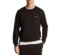 Lyle & Scott Hombre Sudadera con Logo, Jet Black, XL