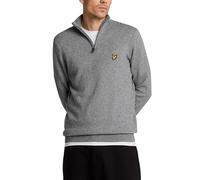 Lyle & Scott Jersey de algodón Merino con Cremallera 1/4 para Hombre, XL