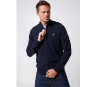 Lyle & Scott Lambswool Blend Zip Through Cardigan S Azul
