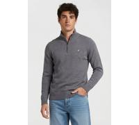 Lyle & Scott Lambswool Quarter Zip Jumper Light Shadow Talla: M | Jerséis Outlet | Hombre