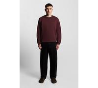 Lyle & Scott Logo Brushback Crew Neck Jumper Port Talla: M | Jerséis Outlet | Hombre