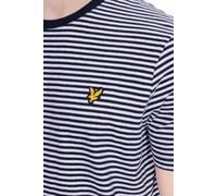 LYLE & SCOTT - Men's Breton T-shirt in linen blend