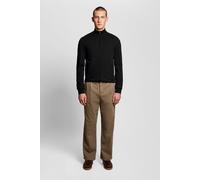 Lyle & Scott Mesh Logo Knitted Track Jacket Jet Black Talla: XS | Cárdigan Outlet | Hombre | Negro