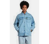 Lyle & Scott Oversized Denim Jacket Light Rinse Wash Talla: 12 | Chaquetas Vaqueras Outlet | Mujer | Azul