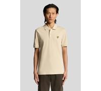 Lyle & Scott Plain Polo Shirt Grey Taupe Talla: M | Polos Outlet | Hombre | Negro