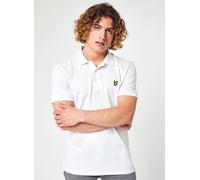 Lyle & Scott Plain Polo Shirt L Blanco