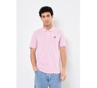 Lyle & Scott Plain Polo Shirt L Rosa