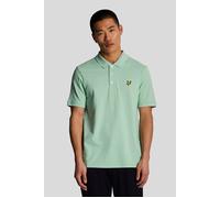 Lyle & Scott Plain Polo Shirt Turquoise Shadow Talla: S | Polos Outlet | Hombre | Cian