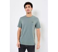 Lyle & Scott Hombre Camiseta Simple, Green Mercurial, L