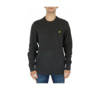 Lyle & Scott - Prenda de punto de algodón estampada en gris - Knitwear - Hombre - Negro - S -