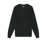Lyle & Scott - Prendas de punto de cuello redondo - Knitwear - Hombre - Negro - S -