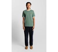 Lyle & Scott Ringer T-shirt Agave Green/white Talla: XXL | Camisetas Básicas Outlet | Hombre | Verde