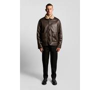 Lyle & Scott Shearling Jacket Whiskey Brown Talla: S | Chaquetas de Invierno Outlet | Hombre | Marrón