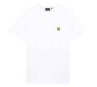 Lyle & Scott Slub Plain White T-Shirt
