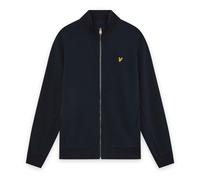 Lyle & Scott - Sudadera con Cremallera de Piqué - Sweatshirts & Hoodies - Hombre - Azul - XS -