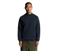Lyle & Scott Sudadera con Cuello Redondo de Media raglán, Z271 Dark Navy, M
