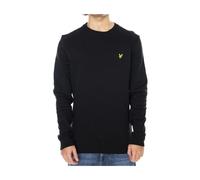Lyle & Scott - Sudadera de Felpa con Cuello Redondo - Knitwear - Hombre - Negro - XL -