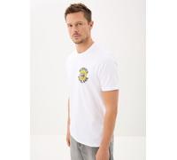 Lyle & Scott Sunnies Pool Bar Graphic T-Shirt S Blanco