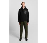 Lyle & Scott Sunshine Inn Graphic Hoodie Jet Black Talla: L | Sudaderas con Capucha Outlet | Hombre | Negro