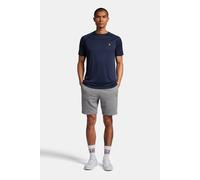 Lyle & Scott Sweat Short With Contrast Piping Mid Grey Marl Talla: XXL | Pantalones Cortos Outlet | Hombre | Gris